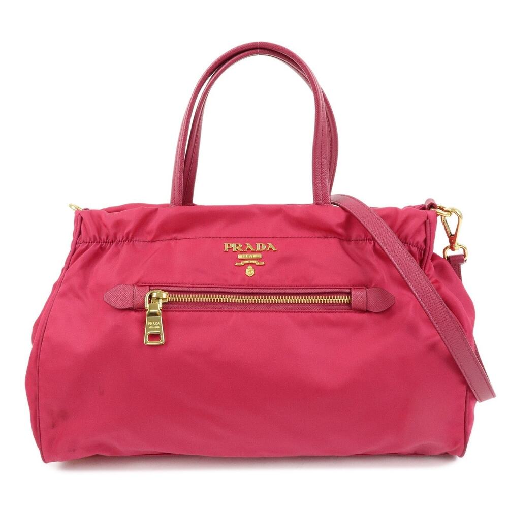 Prada Tessuto Handbag Pink